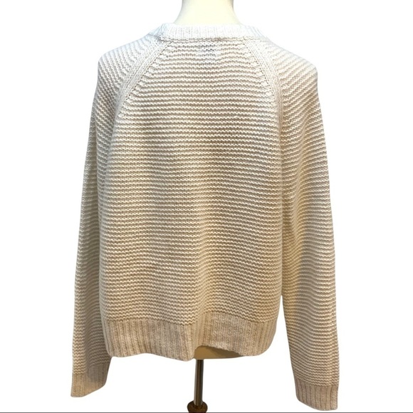 A New Day Ivory Waffle Knit Cozy Sweater - Picture 5 of 11